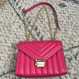NWT Michael Michael Kors pink bag